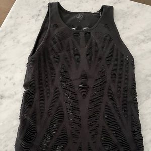 Alo Yoga black medium tank